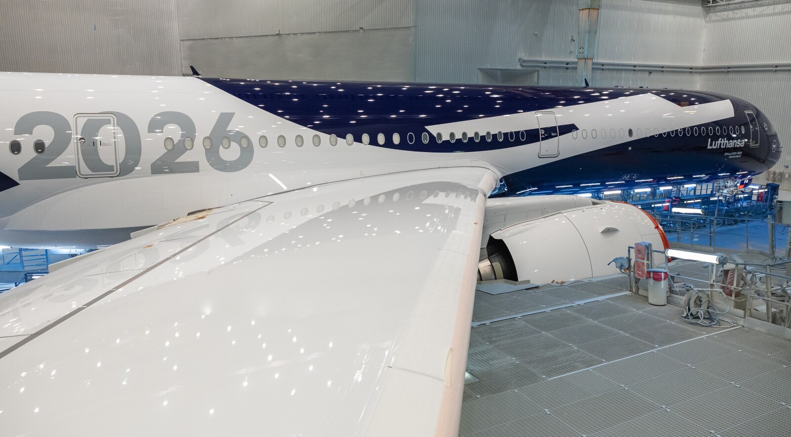 Lufthansa Unveils Its First Airbus A350-1000 in Special 100th Anniversary Livery