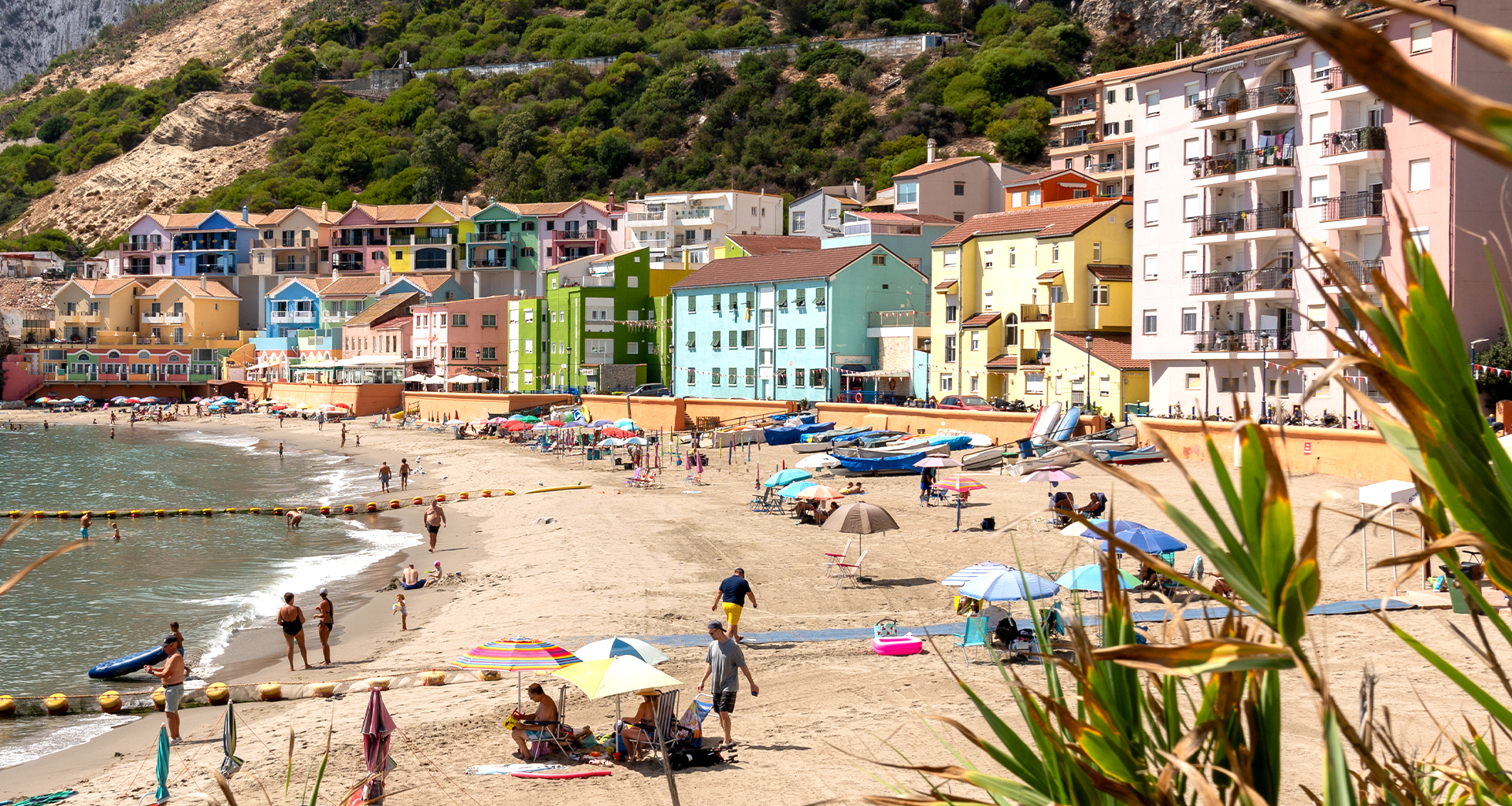 The sun shines all summer in Gibraltar